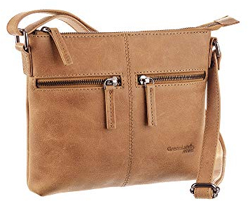 Greenland Nature Light Umhängetasche Leder 21 cm