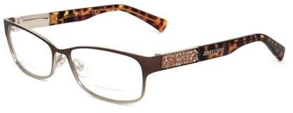 Brillen Jimmy Choo JC124 VUQ MATT BROWN LIGHT GOLD DARK HAVANA 54/15/ WOMAN
