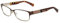 Brillen Jimmy Choo JC124 VUQ MATT BROWN LIGHT GOLD DARK HAVANA 54/15/ WOMAN