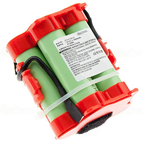 cellePhone Akku Li-Ion kompatibel mit Gardena Mähroboter R38Li R40Li R45Li R50Li R70Li R75Li R80Li (Ersatz für 574 47 68-01) - 1500mAh / 18V
