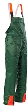 SWS KWF Schnittschutzhose schnittfeste Hose Latzhose Made in EU gr?n