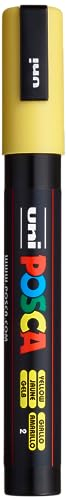 Uni-Ball poscyell5m Posca Medium Bullet Tip Marker - Yellow