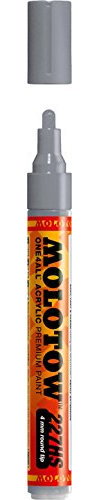 Molotow 227-HS Marker ONE4ALL, 4mm Spitze, 9,0ml, cool grey pastell