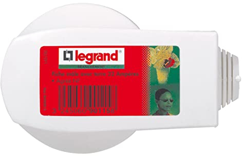 Legrand LEG90115 - Base de enchufe macho (2 x P + T, 32 A)