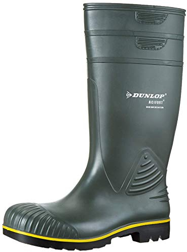 DUNLOP Protective Footwear, B440631, Acifort Heavy Duty, Verde Scuro, Taglia 42 EU