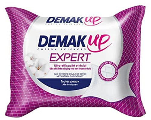 Demak'Up Lingettes démaquillantes Expert visage & yeux - Le paquet de 23 lingettes