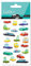 Maildor CY114C - Packung mit 1 Bogen 3D-Aufklebern Cooky, 7,5 x 12 cm, 21 Stickers, 1 Pack, Auto