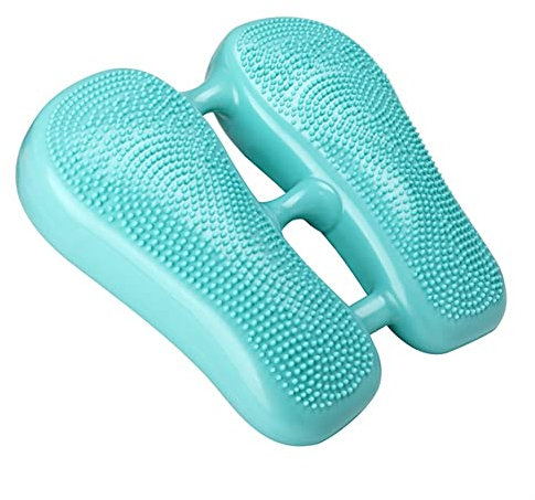 YADLCR Mini Stepper - Stepper Portatile Gonfiabile Balance Stepper Foot Stepper Machine Allenamento Step Esercizi Perdere Peso Fitness Stepper per l' Ufficio a casa (Color : Green)