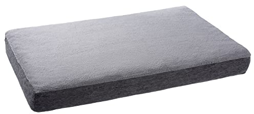 PETSTUFF Orthopädisches Hundebett Bezug abnehmbar waschbar Farb- und Größenwahl, dunkelgrau, S