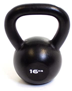 BODYPOWER 16Kg Cast Iron Kettlebell