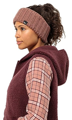 Jack Wolfskin Damen HIGHLOFT Knit Headband W Winter-Stirnband, Afterglow, S