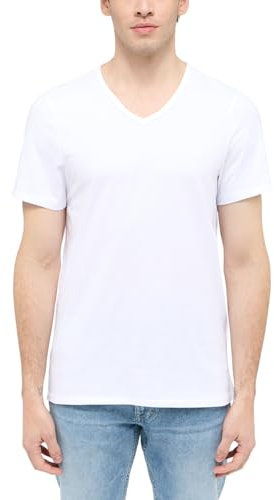 MUSTANG Men's Style Amado 2-Pack T-Shirt, General White 2045, XXL