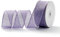 MORSUNBELA Geschenkband Lila Breit Draht Juteband Vintage Schleifenband mit Drahtkante Verdrahtet Sackleinen Decoband,3,8 cm x 9 M,Helles Lila