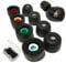Luckvan Memory Foam Eartips for Sony WF-1000XM5 Earbuds Tips Replacement Ear Tips for Sony WF-1000XM5 WF-1000XM4 fit Charging Case 4 Pairs, Black