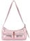 Expatrié Schultertasche Damen Rosé Gold Metallic - Electra - Kleine Handtasche für Party & Freizeit - Elegante Tasche mit Trageriemen - Aestetic Shoulderbag Women