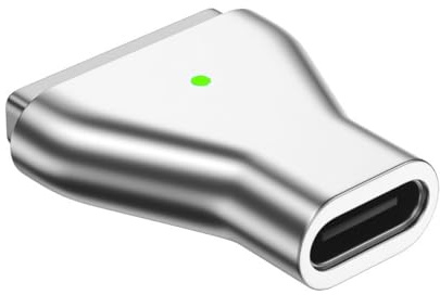Adaptateur de charge USB-C vers pointe magnétique, convertisseur femelle de type C vers mâle Magnetic2 100 W PD, pour Mac Book Air/Mac Book Pro écran Retina 11 et 13 (après 2012-2017)