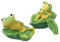 MOLUCKFU Kleine Frosch Ornamente Aus Kunstharz Mini Froschfiguren Für Dekoration Froschstatuen Für Schreibtischdeko