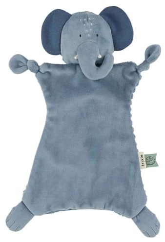 Mrs. Elephant Dummy Clip Flat Soft Toy Trixie