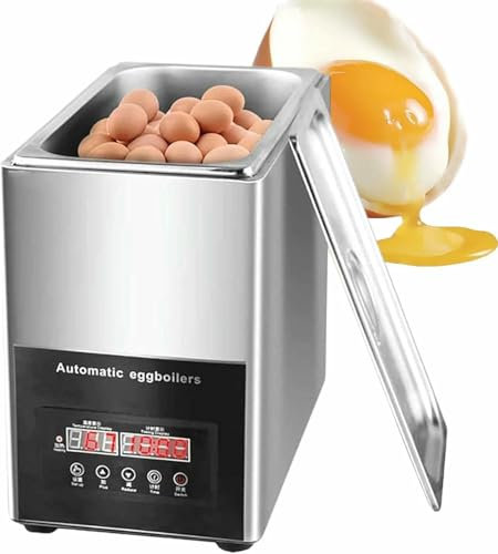 Commercial Egg Boiler Machine, Egg Cooker, Professional 9L Egg Boiler Machine, Automatic Cooker, Hot Spring Egg Cooker, Temperature Control 30-90°C~/