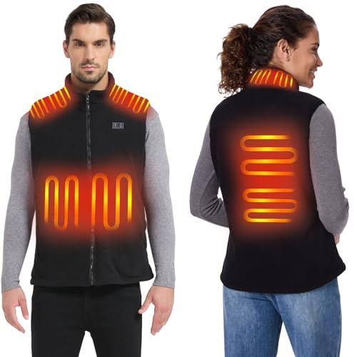Loowoko Gilet riscaldato uomo Senza batterie