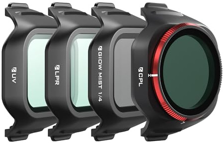 Freewell Alltagsfilter für DJI Mini 5 Pro – UV, CPL, LPR, Glow Mist 1/4 | Premium-Objektivfilter für Kinofilmmaterial, verbesserte Farb- und Blendreduzierung
