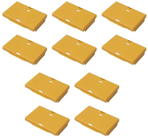 10x Camera Battery Protection Cover Sheath Compatible with Ca-Non Compatible with EOS 5D Mark II III 3 60D 7D EOS 550D 600D (Compatible with LP-E6)