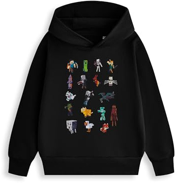 Minecraft Jungen Minecraft_Hoodie Kapuzenpullover (1er Pack)