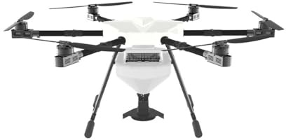 ResGcx 12.5L Hexacopter Heavy-Lift Granular Spreader Drone Kit 1380mm Wheelbase 6215 Power System 30mm Carbon Frame For Industrial UAV 1Set(White cover frame)