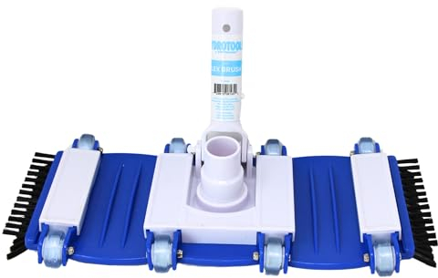 HydroTools by Swimline Vakuumkopf für Pool, mit Seitenbürsten