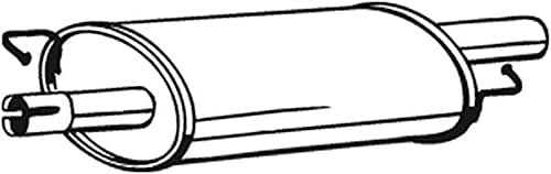 BOSAL 233-577 Mittelschalldämpfer