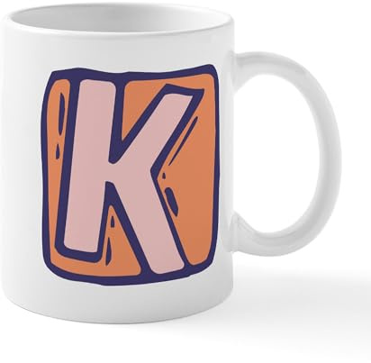 CafePress Patch K Mug 11 oz (325 ml) Ceramic Coffee Mug