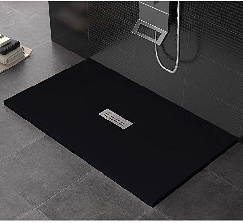 Piatto Doccia 80x120 cm in Pietra Maier Eden Nero