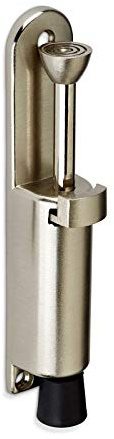 SOTECH Türfeststeller ELIPPO 162 x 30 x 26 mm Edelstahl gebürstet | Bodentürfeststeller Türmontage Feststeller Anschlagschutz