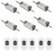 eMylo Smart Wireless Relay Switch DC 12V Modulo di relè RF Telecomando a 1 canale 5V-24V RF Switch Domotica 433Mhz con due trasmettitori 6 pacco