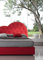 LettiPer IT - Letto Cuore Imbottito Matrimoniale con Cristalli 160x190 o 160x200 con Contenitore Romantico Ecopelle o Tessuto a scelta