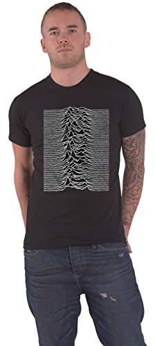 Joy Division T Shirt Unknown Pleasures Album Back Print Official Mens Black