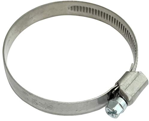 AERZETIX: 5 x Schlauchschelle mit Schrauben 50 – 70 mm 12 mm für Rohr für Garten Auto aus verchromtem Stahl DIN 3017 C42888