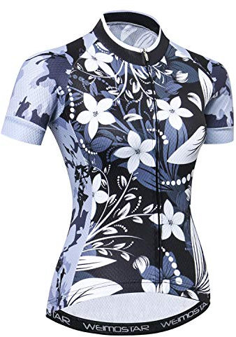 JPOJPO Radtrikot Damen Sommer Bike Trikot Bekleidung Rennrad Kleidung Shirts Kurzarm Fahrrad Tops