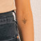 Inkster Tattoo - Kunstvolle Feder Schlange | vegane & wasserfeste Temporäre Tattoos für Erwachsene - EU-Kosmetikzertifizierte Farbe - revolutionäres 2 Wochen Tattoo | Premium Klebetattoos