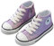 DEBAIJIA Chaussures De Toile Sneakers Enfant Baskets Chaussures De Course Garçon Chaussures Sport Fille Classic Décontractées EU34-B-Violet