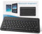 IVEOPPE Ultra-Slim Bluetooth Keyboard Portable Mini Wireless Keyboard Rechargeable for Apple iPad iPhone Samsung Tablet Phone Smartphone iOS Android Windows, Black
