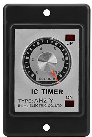Relé de Tiempo, relé de Tiempo AH2-Y 10S 220V Relé Electrónico Temporizador de Retardo Distribución y Control de Energía, Relés Electrónicos de Repuesto para Hornos Domésticos