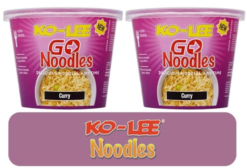 KO-LEE Go Cup Noodles 65g from Serendib | (2 Cups, Curry)