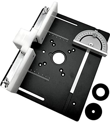 JDQTPOET Triton Router Tisch Einlegeplatte Router 35 × 24 × 4 300 mm x 235 mm x 9,5 mm DIY Router Tisch Einlegeplatte und Einsatz Holzbearbeitung