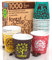 1000 Bicchierini in Carta per Caffè Forest Mix 65ml Bicchieri Monouso Piccoli Ecologici e Biodegradabili per Asporto Bevande Calde