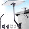 FOOING Kit de Montaje Starlink Gen 3 con 2 Abrazaderas en U - Soporte Ajustable para Poste y Pared Antena Satélite, Compatible con V3, Gen2 y Mini Starlink