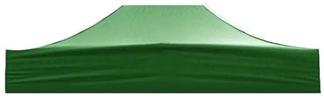 Copertura Per Gazebo di Ricambio Telo superiore for tenda parasole impermeabile Gazebo for esterni Tetto sostituibile Telo Oxford Copertura protettiva UV per gazebo da giardino(2x3meter Green)