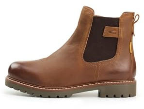 camel active Damen Chelsea Boot mit Reißverschluss Braun, womenswear-40