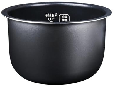 FGJDERYH Rice Cooker Inner Pot, Compatible For Panasonic 5L Rice Cooker Inner Pot Replacement, Non-Stick Ceramic Coating Universal Fits For 5L Pots (28cm Diameter), Accessories For Rice Cookers