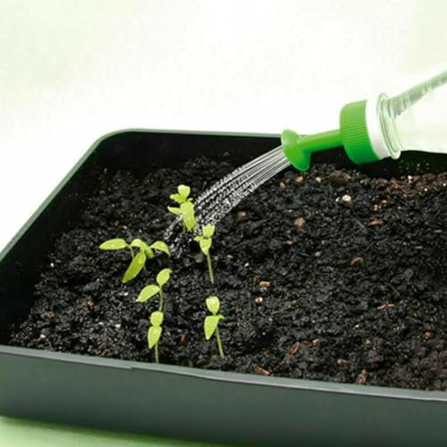 Watering Made Easy - Juego de 4 aspersores para botellas de refrescos de 300 ml a 3 litros